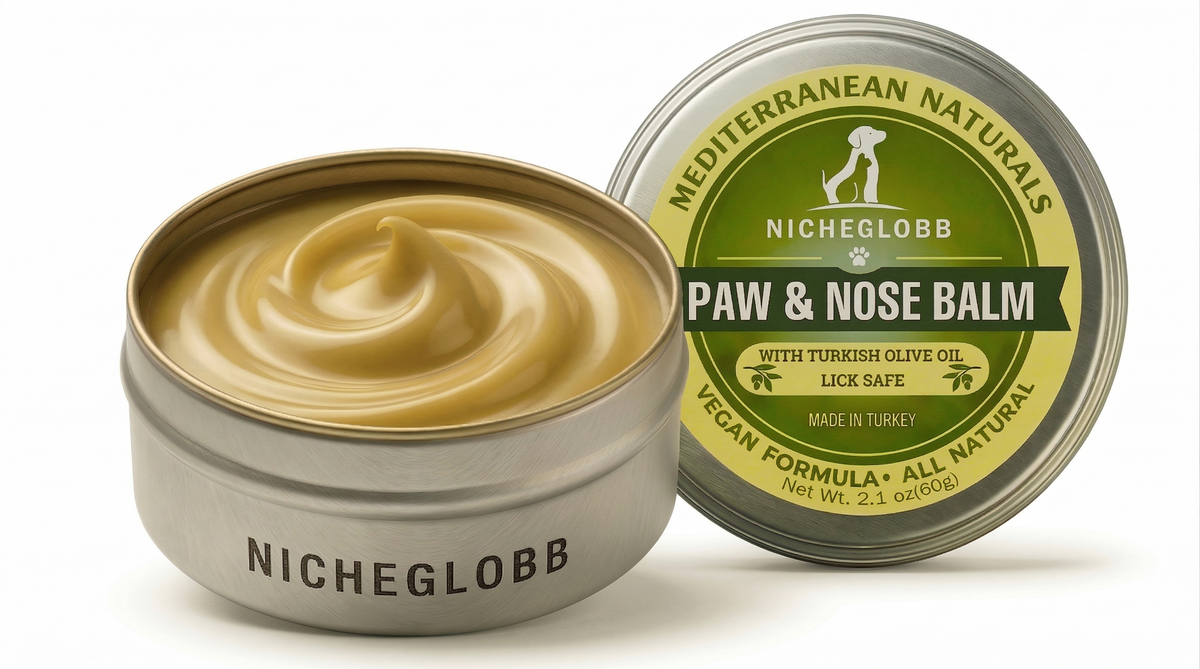 NICHEGLOBB Mediterranean Olive Paw & Nose Balm