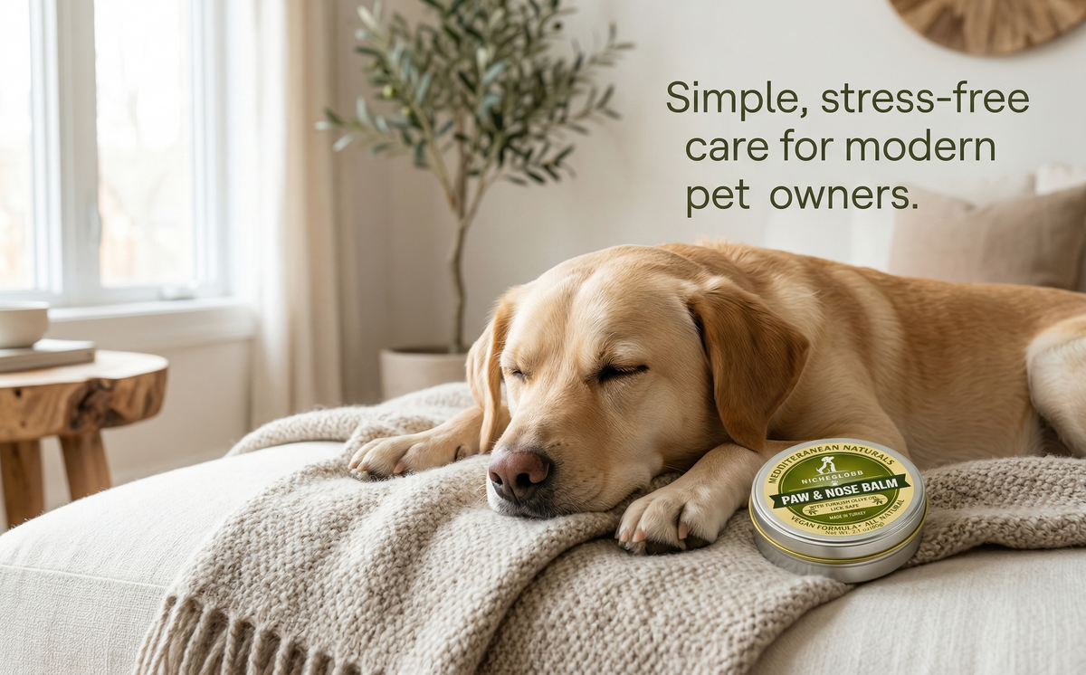 NICHEGLOBB Mediterranean Olive Paw & Nose Balm